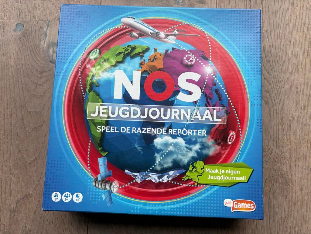 NOS jeugdjournaal spel de razende reporter, Ophalen of Verzenden