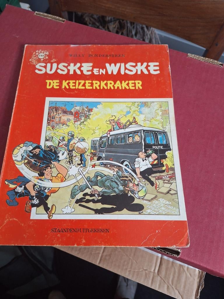 Suske en Wiske - De Keizerkraker (Nr. 200), Boeken, Stripboeken, Eén stripboek, Ophalen of Verzenden, Gelezen, Willy Vandersteen