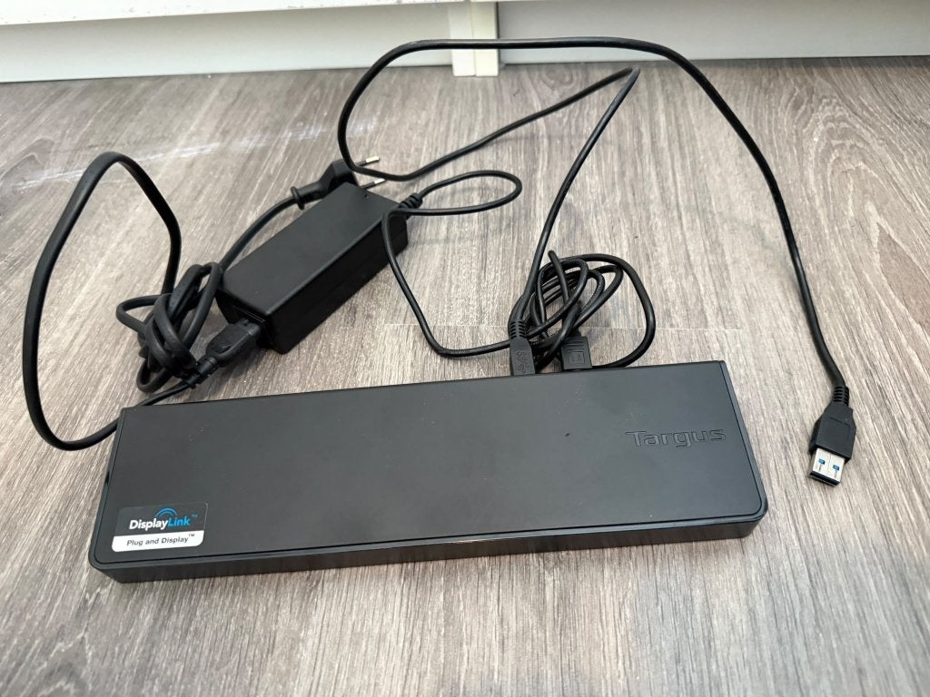 Targus ACP70EU USB 3.0 DisplayLink dockingstation, Computers en Software, Ophalen of Verzenden, Targus, Docking station, Gebruikt