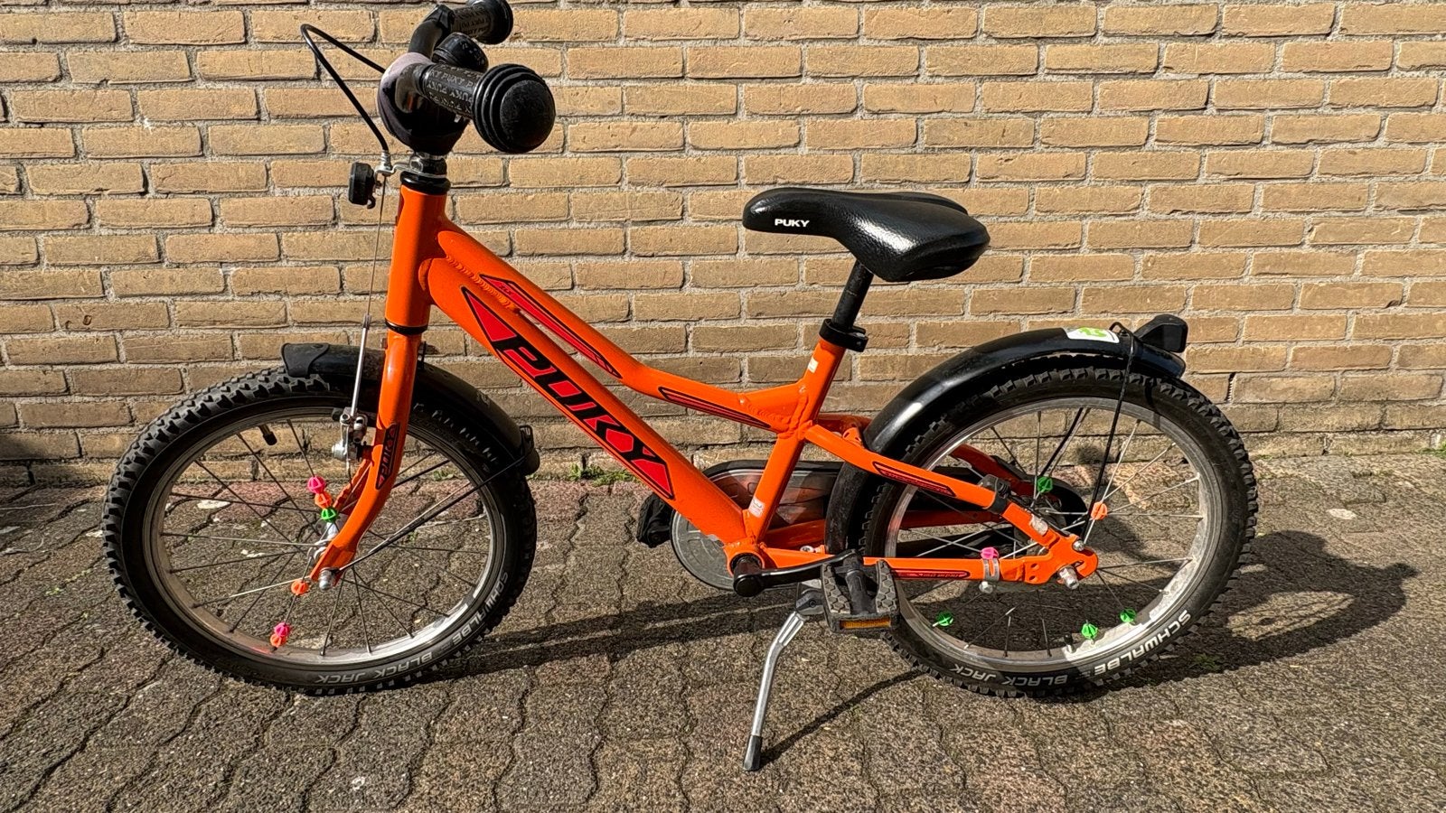 Puky ZLX 18 inch kinderfiets - Oranje, Fietsen en Brommers, Ophalen of Verzenden, Gebruikt, Velgrem, 16 tot 20 inch