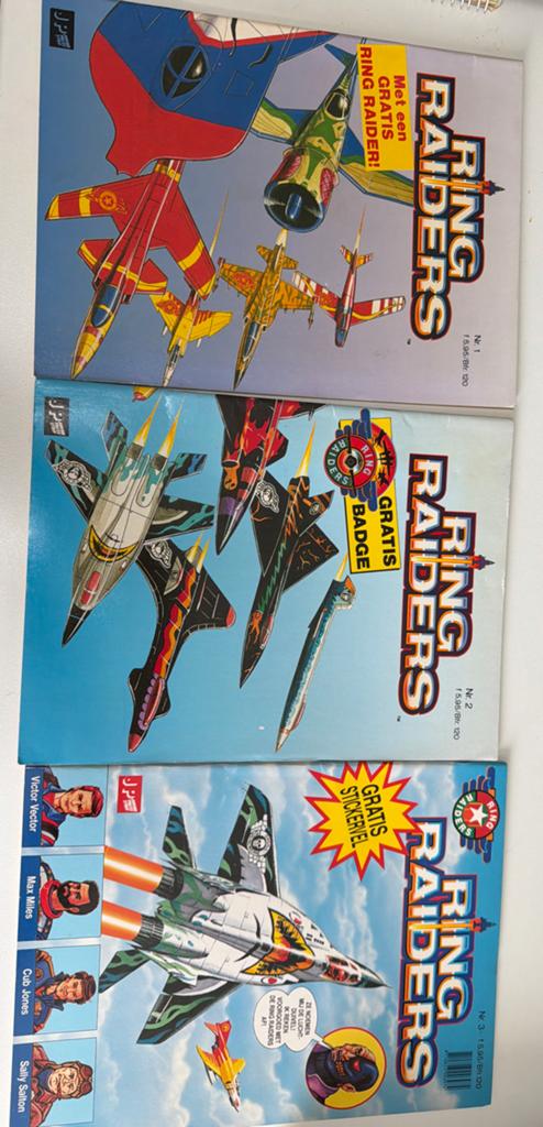 Ring Raiders stripboeken - Complete serie (3 delen), Complete serie of reeks, Ophalen of Verzenden, Gelezen