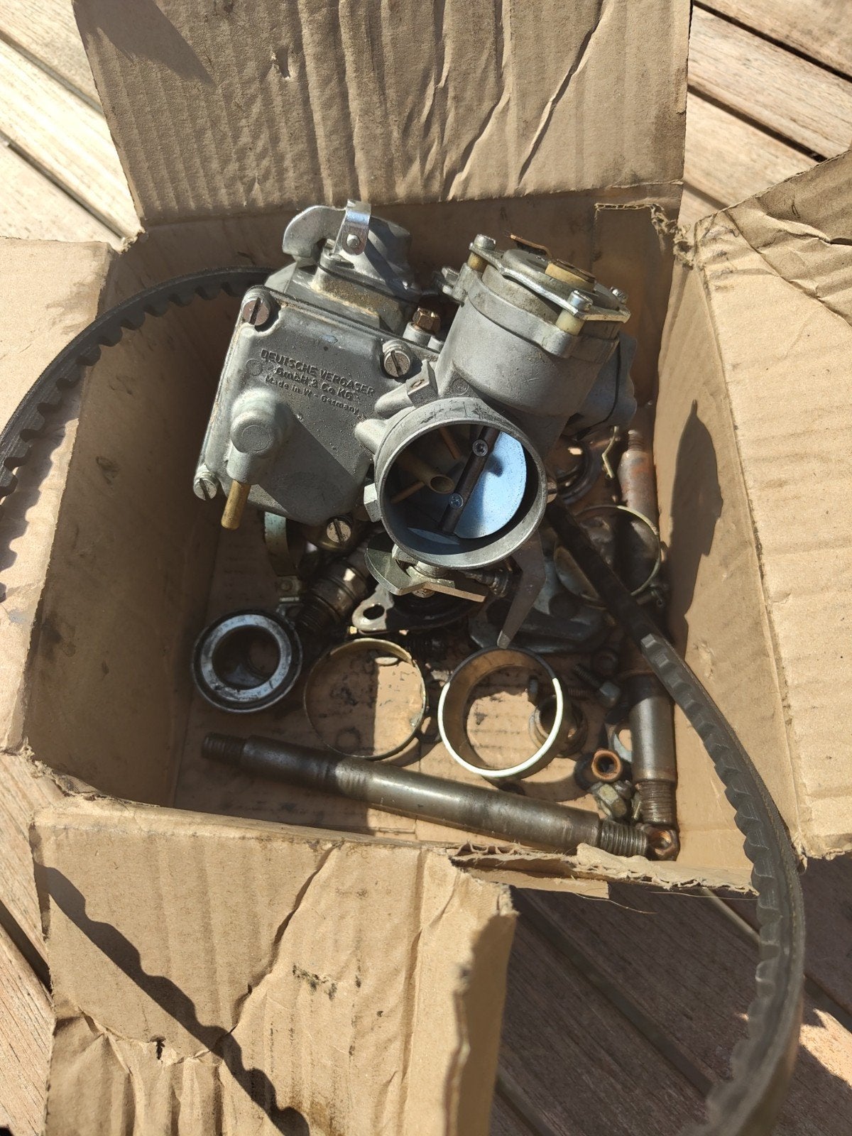 VW Luchtgekoeld Solex 34 PICT-3 Carburateur en Onderdelen, Ophalen of Verzenden, Gebruikt, Volkswagen