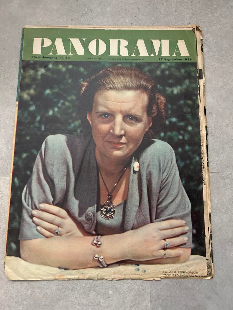 Panorama magazine 17 september 1948, Boeken, Tijdschriften en Kranten, Ophalen of Verzenden, Gelezen, Overige typen