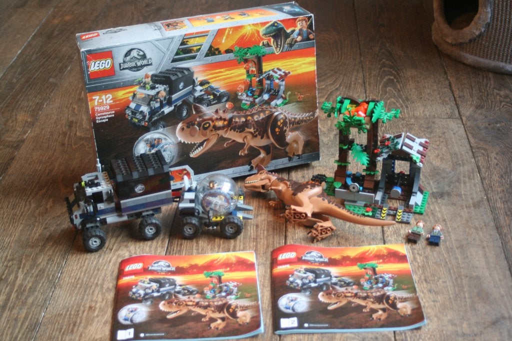Lego 75929 Jurassic World set in DOOS, Jurassic World, Lego, Inclusief accessoires, Nieuw