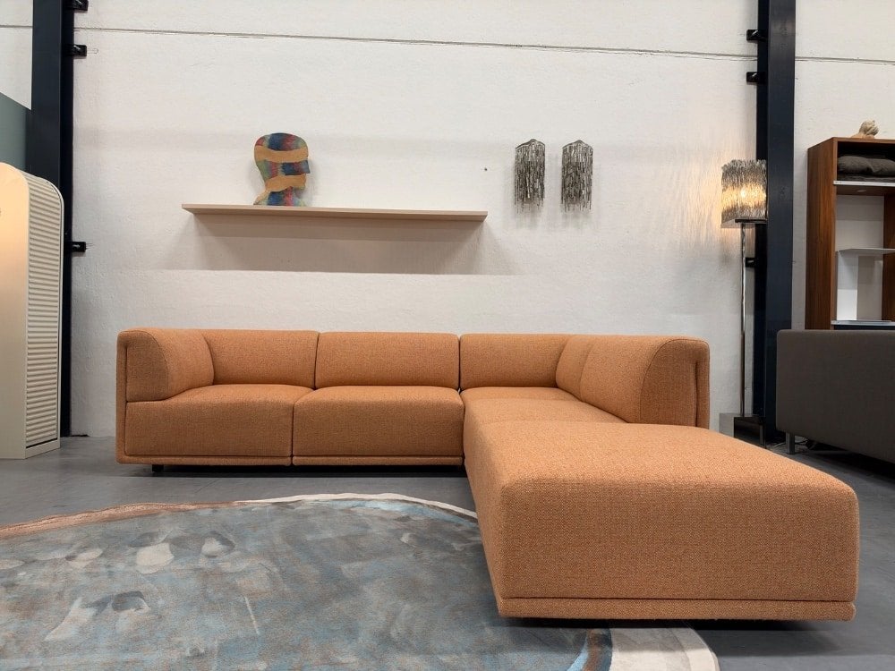 Nieuw Eyye Kuvio Hoekbank Lana Salmon Design Bank, Gompenstraat 15, Rechte bank, Contactformulier, Vierpersoons of meer