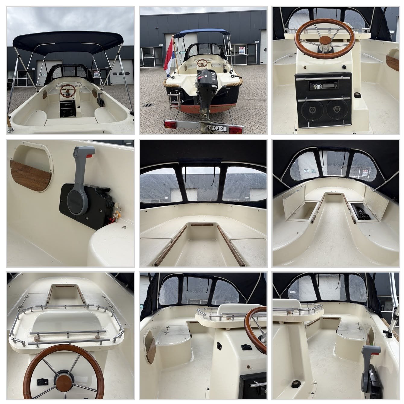 Oud Huyzer Super 500  Sloep inclusief Trailer, Watersport en Boten, Ophalen, Gebruikt, Overige typen