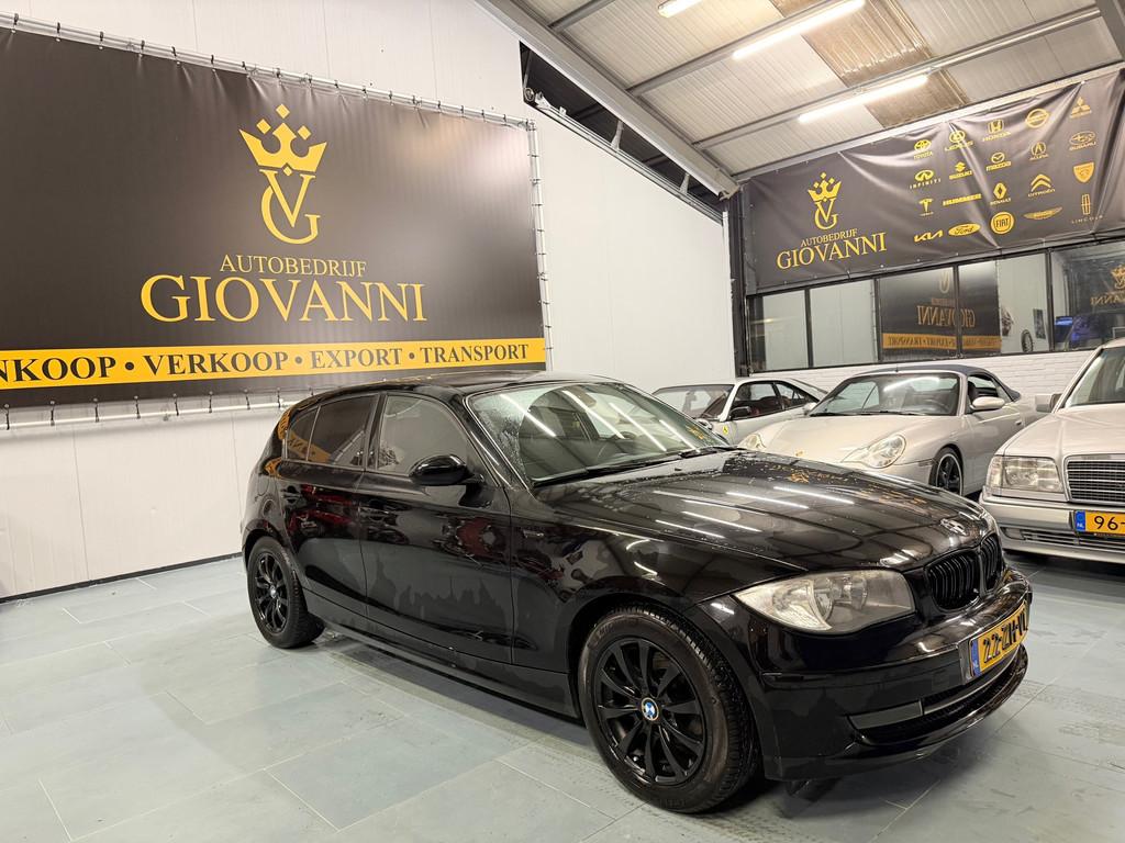 BMW 1-serie 118i High Executive INRUIL MOGELIJK, 1-Serie, Achterwielaandrijving, Zwart, Origineel Nederlands