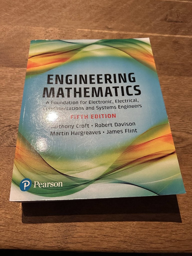 Engineering mathematics, Boeken, Ophalen, Nieuw, Anthony Croft, Rober Davison, Martin Hargreaves & James Flint, Overige onderwerpen