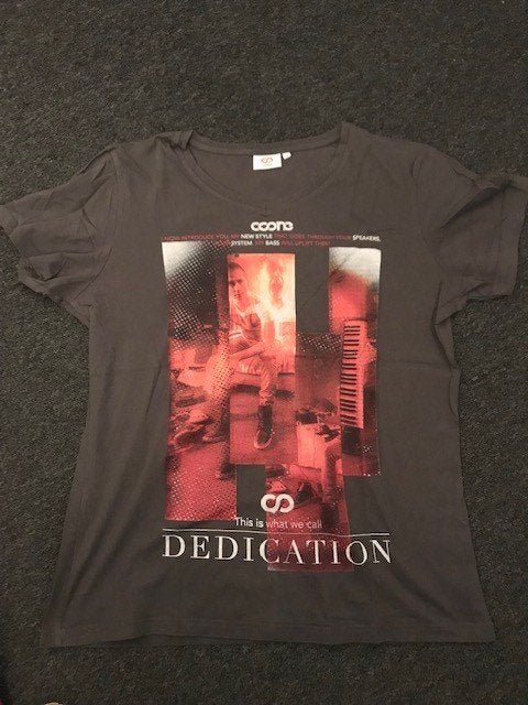 Coone T-Shirt maat L (Hardstyle Merchandise), Ophalen of Verzenden, Zo goed als nieuw, Maat 52/54 (L), Zwart