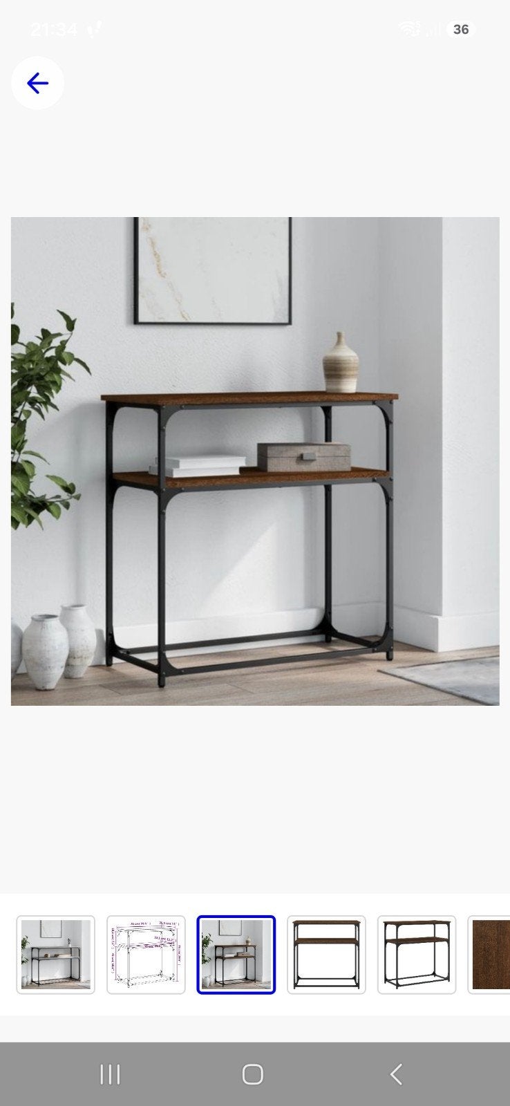 wand/consoletafel, Ophalen of Verzenden, Nieuw, 200 cm of meer, 25 tot 50 cm