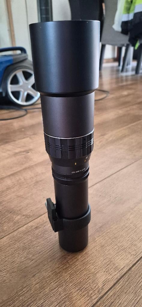 vaste 400mm kenlock 1:6.3 lens, Ophalen of Verzenden, Gebruikt, Telelens