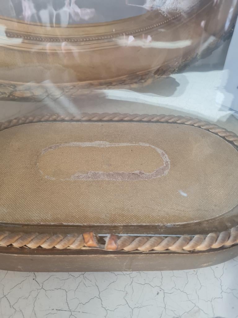 Vintage ovale stolp, Huis en Inrichting, Woonaccessoires | Stolpen, Heikant 21 Kaatsheuvel, Belle Vieille Brocante, Ophalen of Verzenden