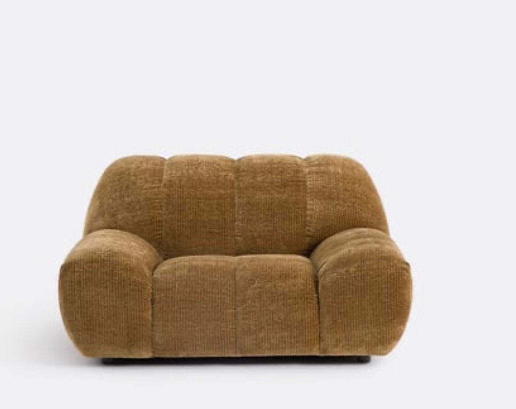 Nuria fauteuil /loveseat van La Redoute (bieden mogelijk), Ophalen, 100 tot 125 cm, Midcentury modern, Tweepersoons