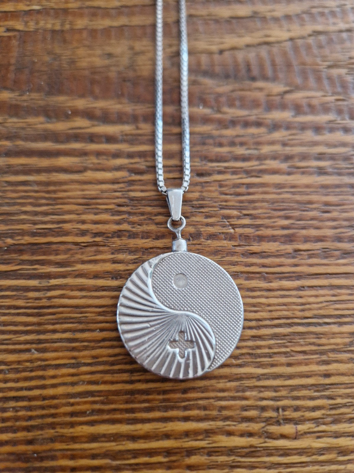 BioStabil 2000 Zilveren Ketting & Hanger (925 / 25 mm / 56 c, Ophalen of Verzenden, Zilver