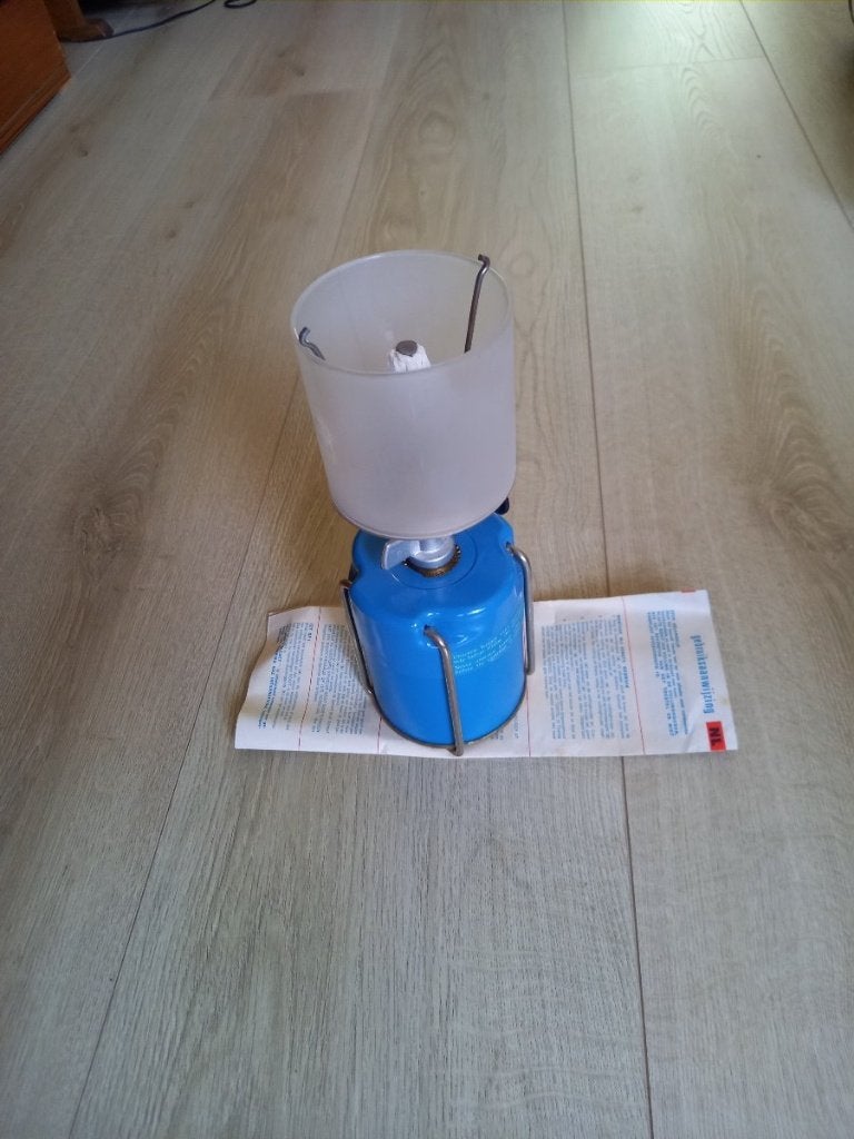 Gaslamp, Ophalen, Zo goed als nieuw