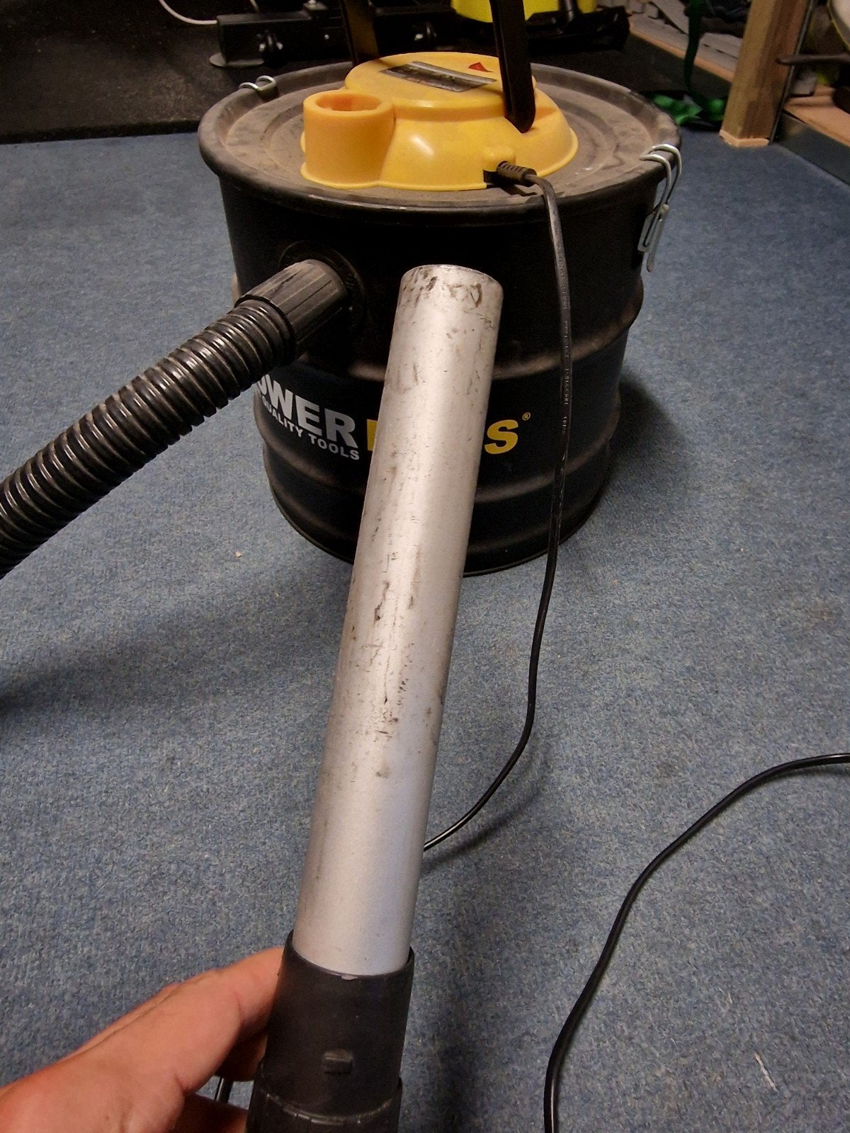 PowerPlus POWX3010 Aszuiger - 1200W, 20L tank, Witgoed en Apparatuur, Stofzuigers, Ophalen, Overige merken, Gebruikt, Industriële stofzuiger