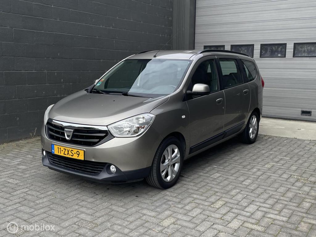 Dacia Lodgy 1.2 TCe | 7-Persoons | AIRCO | Navi | Parkeersen, Auto's, Dacia, Voorwielaandrijving, Euro 5, Gebruikt, Bruin