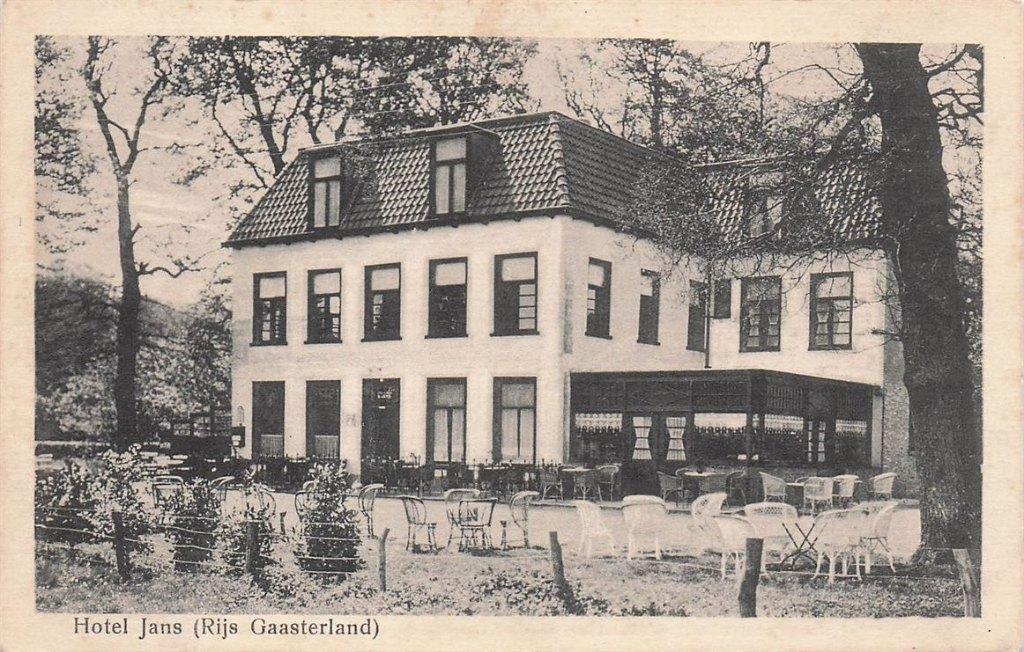 703-381-031 Hotel Jans Rijs Gaasterland, Verzenden, Voor 1920, Friesland
