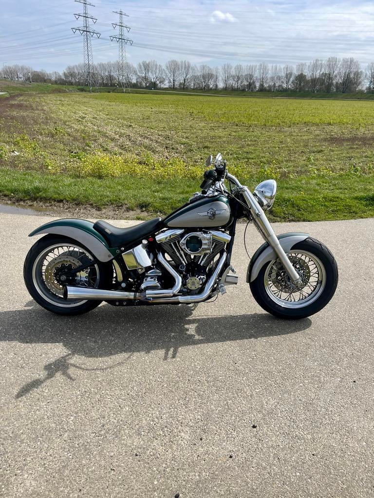 Unieke Harley Davidson Heritage Softail '96 - Custom & Topst, Motoren, Particulier, Chopper, Sportuitlaat