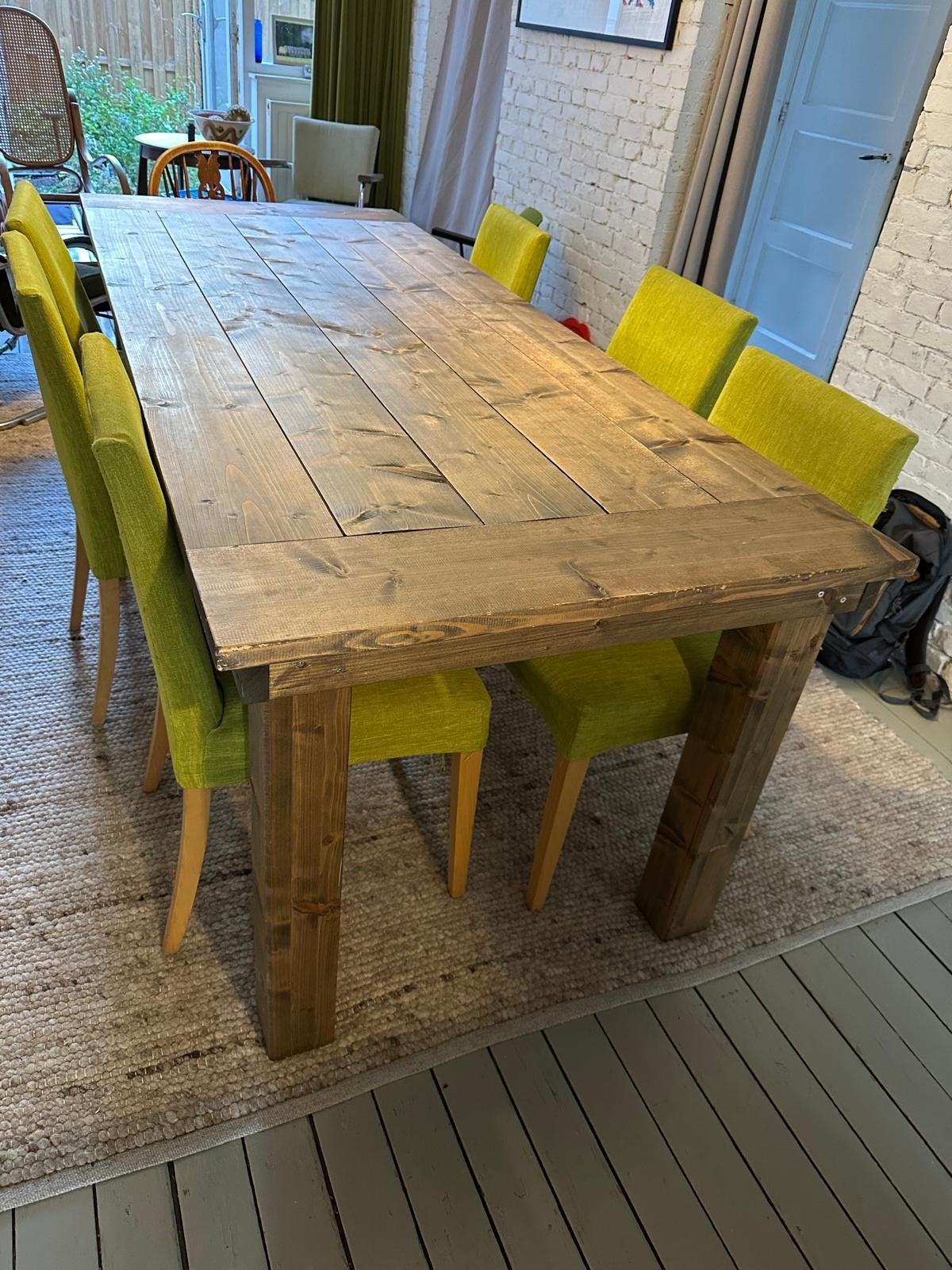 Tafel, Ophalen, Gebruikt, 200 cm of meer, 50 tot 100 cm