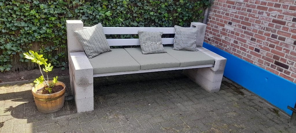 Buitenbank, Ophalen, Gebruikt, Hout