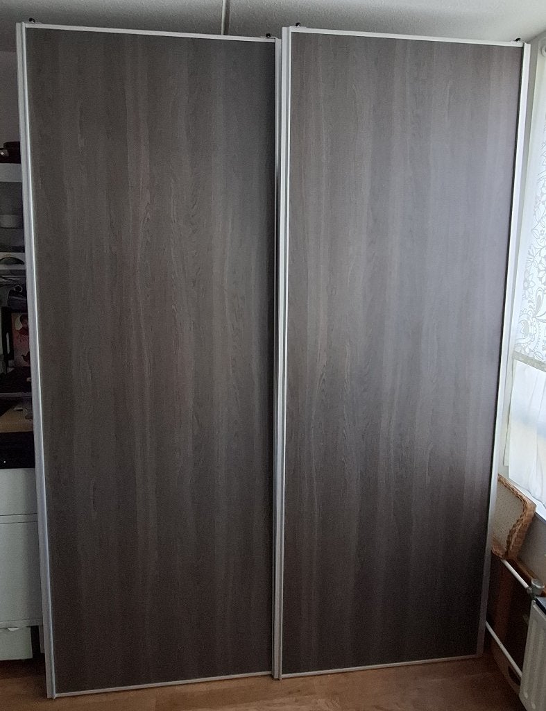 schuifdeuren wand, Doe-het-zelf en Verbouw, Deuren en Horren, Ophalen, Overige typen, Zo goed als nieuw, Schuifdeur
