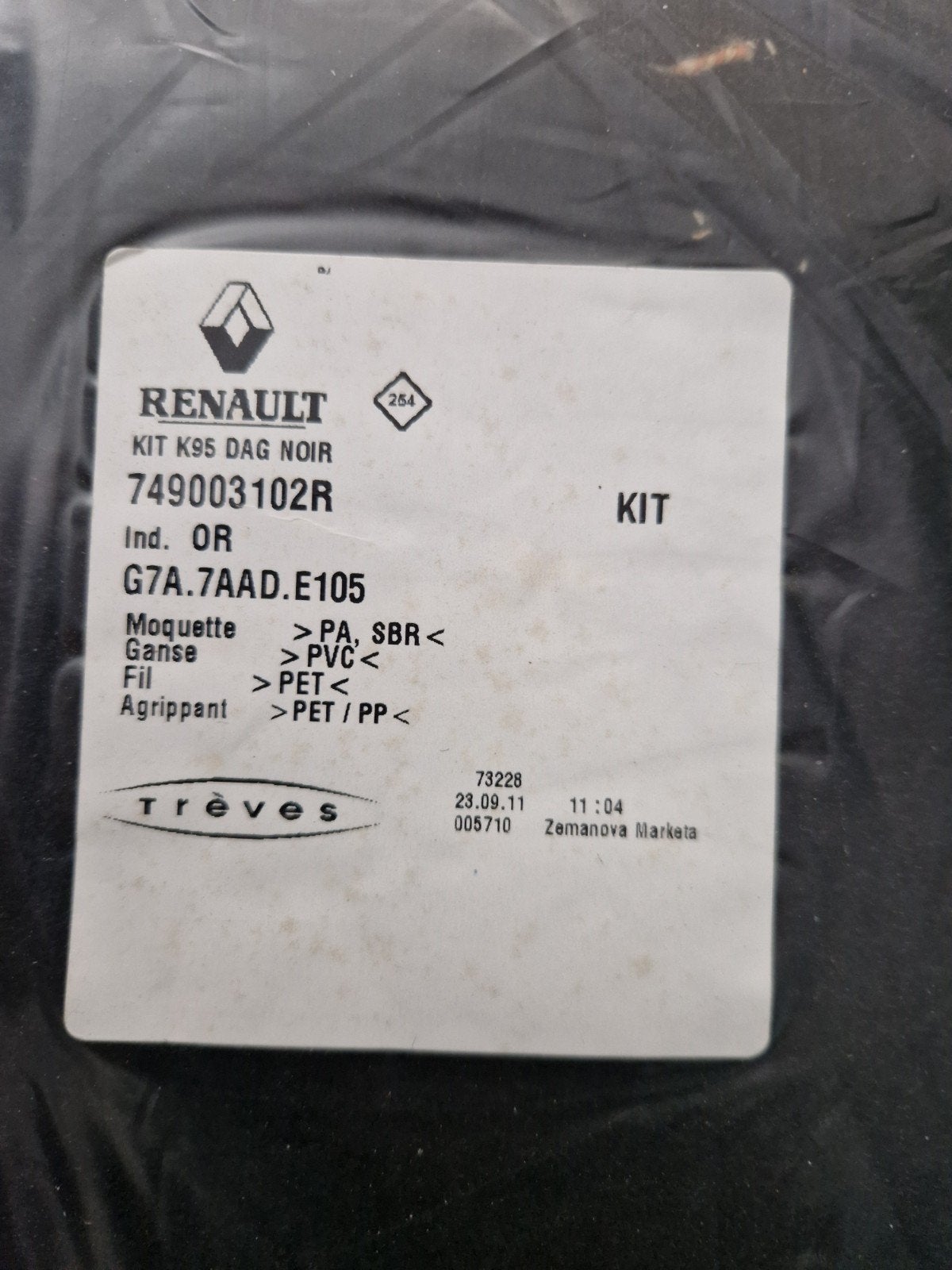 mattenset voor in de auto, nieuw, Ophalen, Nieuw