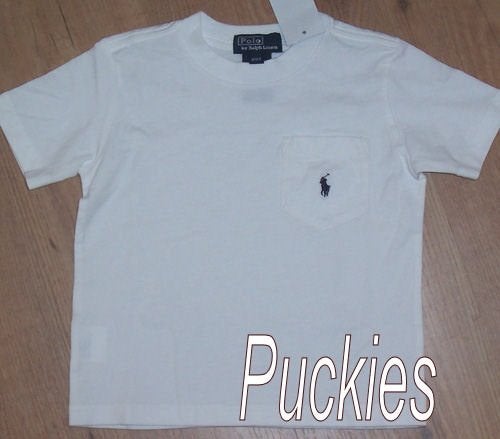 Maat 80 Wit Ralph Lauren t-shirt NIEUW (7010), Kinderen en Baby's, Babykleding | Maat 80, Nieuw, Ophalen of Verzenden, Jongetje