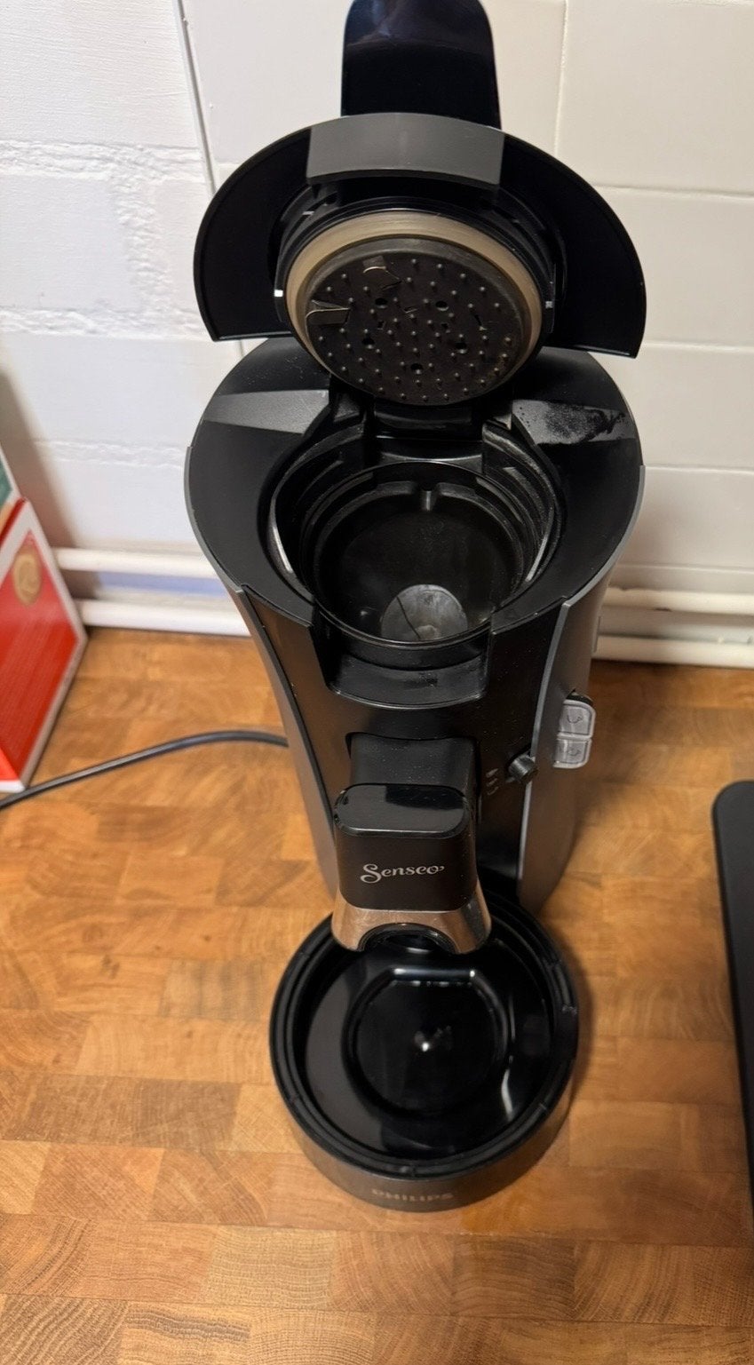 Philips Senseo Original HD6553/60 Koffiepadapparaat Zwart, Ophalen, Koffiemachine, Zo goed als nieuw, 2 tot 4 kopjes
