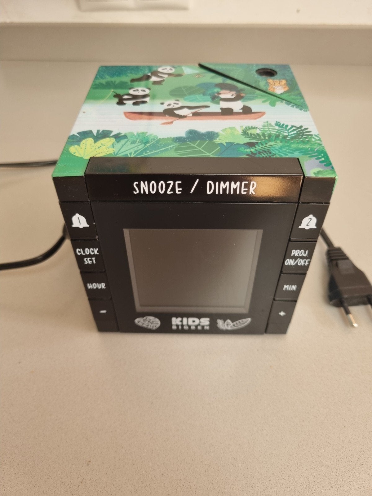 Bigben Kids Projectie Wekker R70P - Panda Design zgan, Ophalen of Verzenden, Zo goed als nieuw, Digitaal