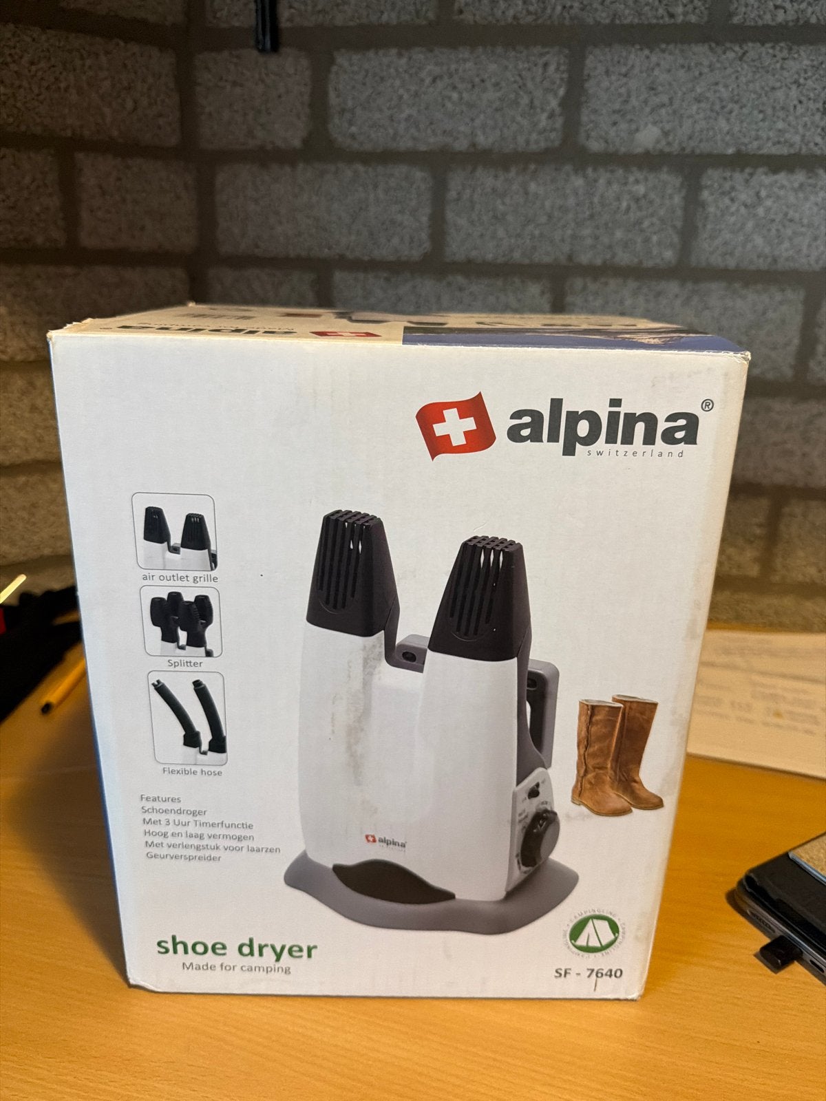 Alpina Schoendroger met Timerfunctie en Geurverspreider, Ophalen of Verzenden, Nieuw