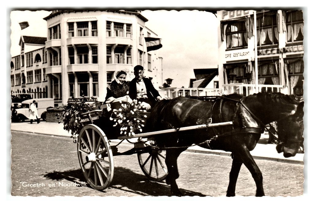 Noordwijk, Groeten uit Noordwijk, Verzenden, 1960 tot 1980, Gelopen, Zuid-Holland