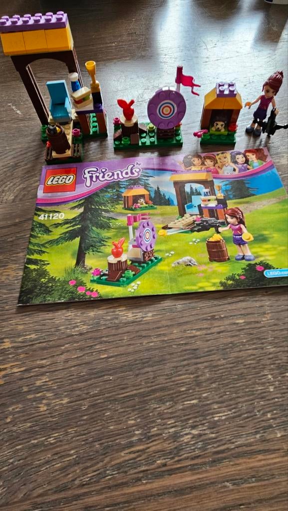 LEGO Friends 41120 Avonturenkamp Boogschieten, Ophalen, Compleet, Lego, Friends