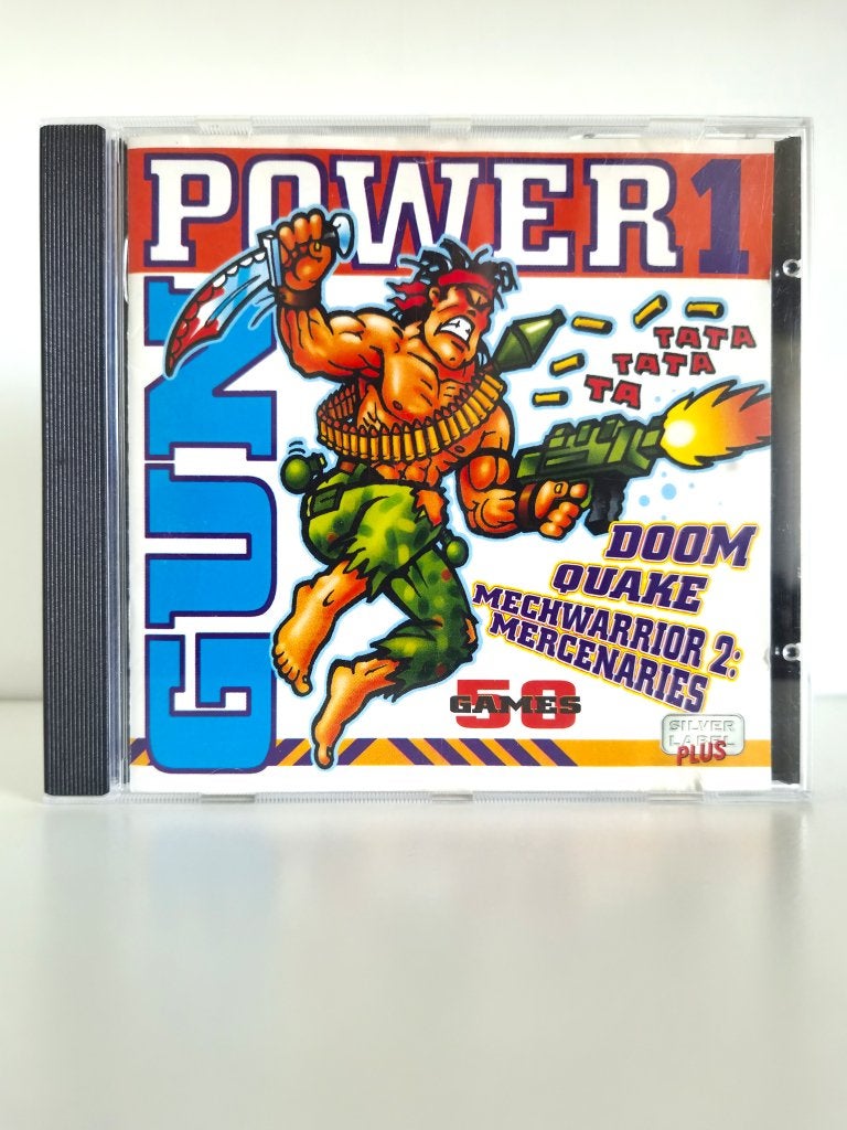 Gun Power 1 (Silver Label Plus) - PC cd-rom, Spelcomputers en Games, Games | Pc, Gebruikt, Avontuur en Actie, 1 speler, Vanaf 12 jaar