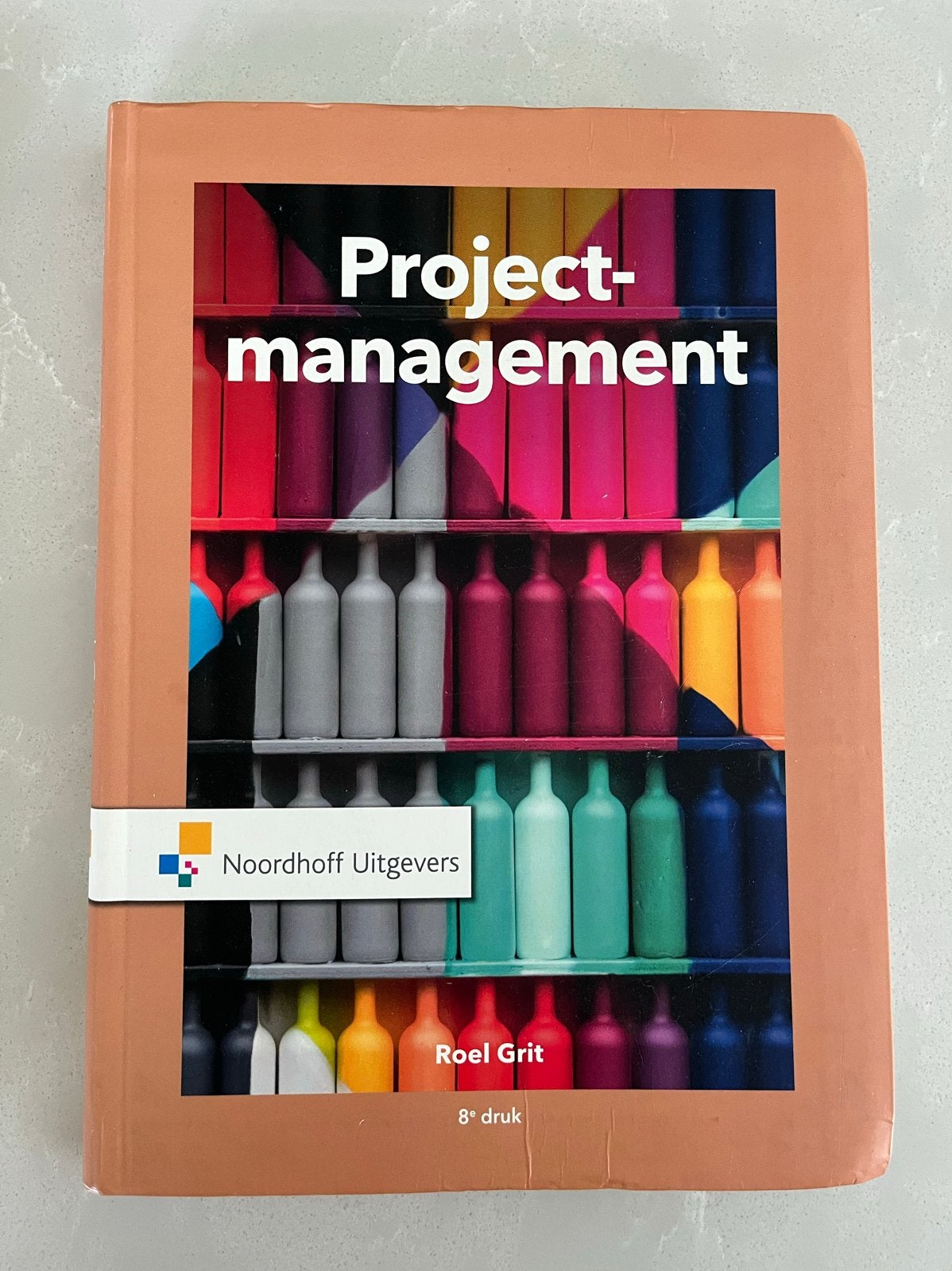 Studieboek Projectmanagement - Roel Grit (8e druk), Boeken, Ophalen of Verzenden, Gamma, Gelezen, HBO