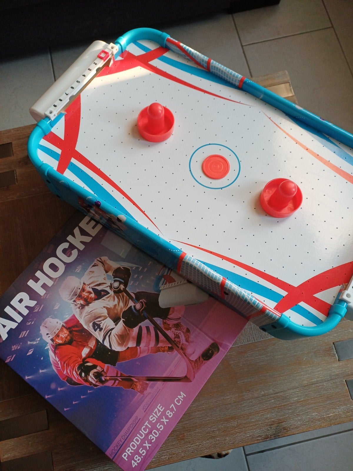 Zgan airhockey tafeltje, Kinderen en Baby's, Ophalen, Zo goed als nieuw