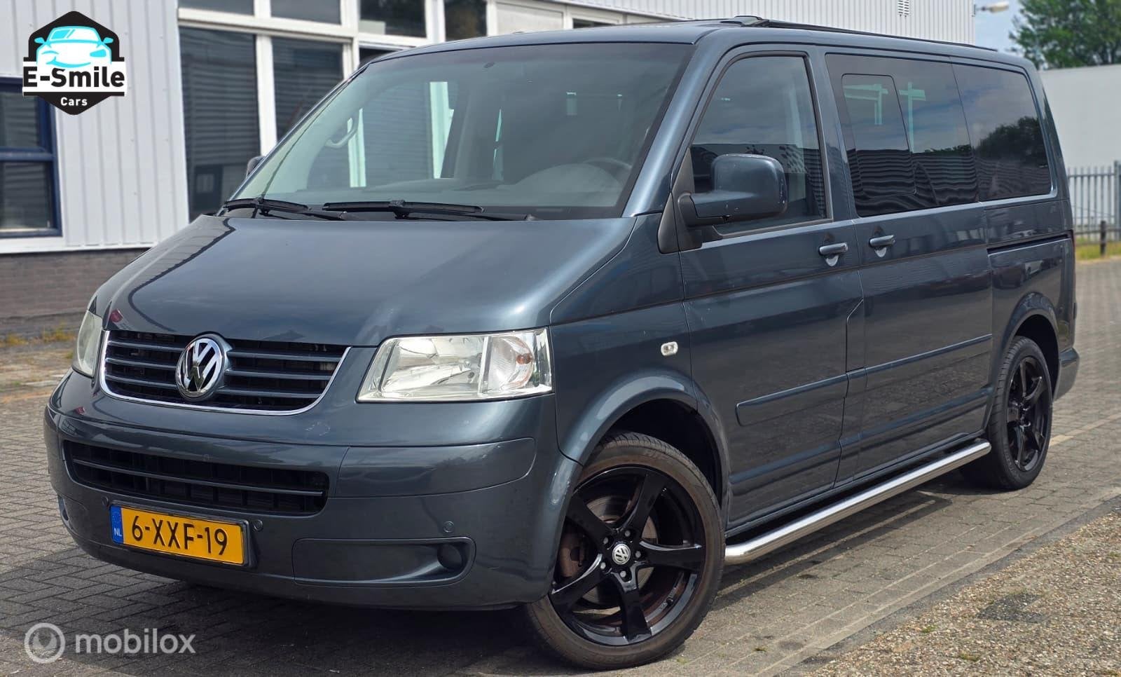 Volkswagen Transporter Multivan/Automaat/Airco/Trekhaak/7Per, Auto's, Gebruikt, Overige carrosserieën, 2280 kg, Bedrijf