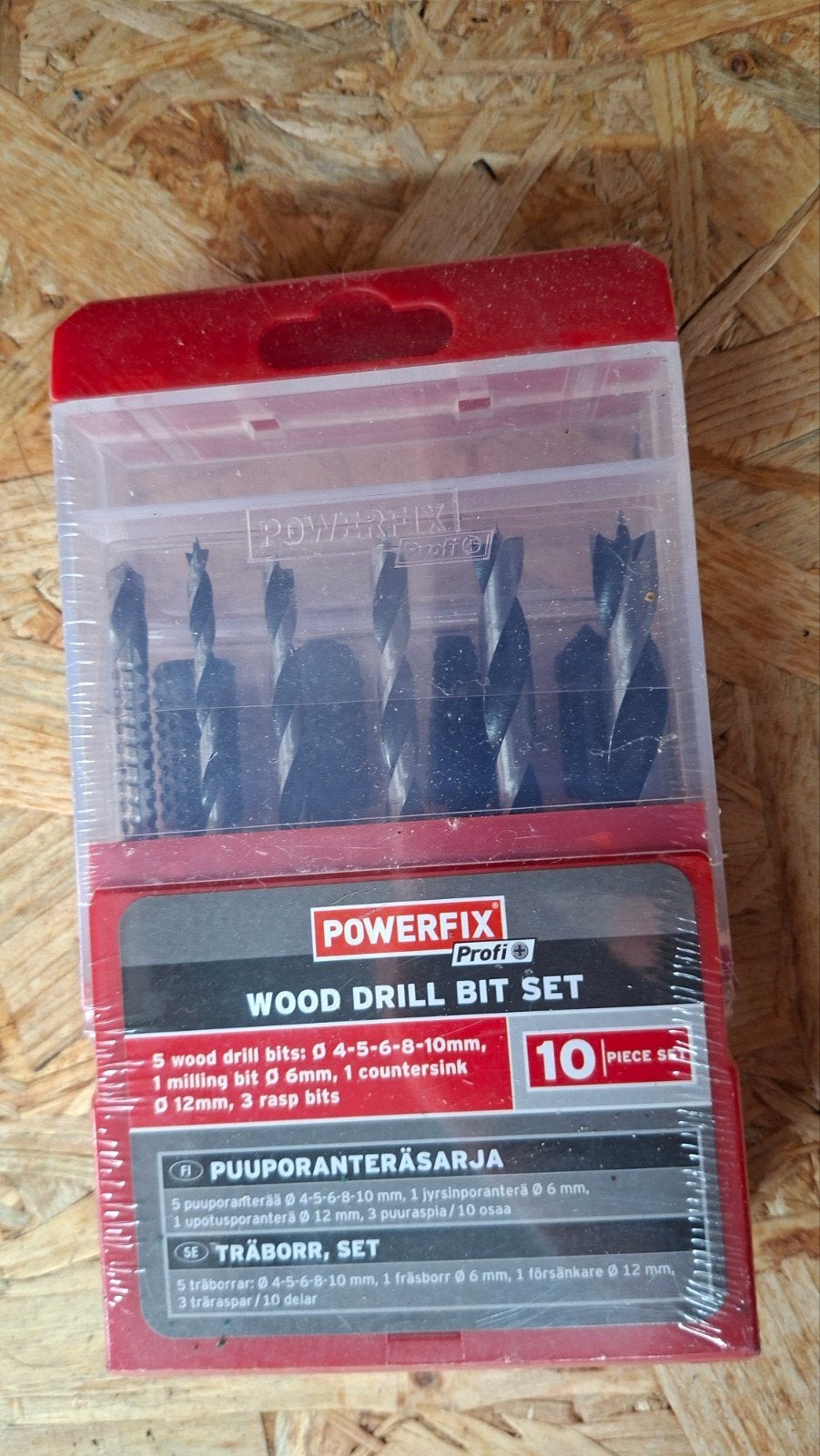 POWERFIX Profi Houtborenset 10-delig, Ophalen of Verzenden, Nieuw, Overige typen