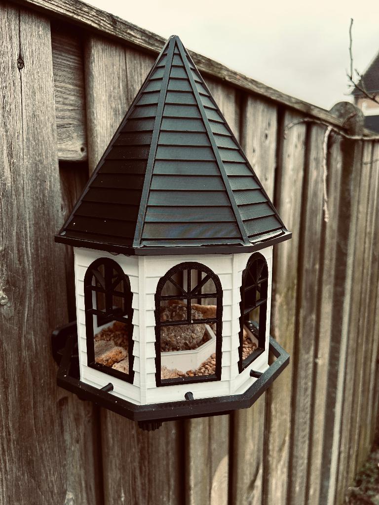 3D geprint premium vogelvoederhuis met bevestigingsbeugel, Ophalen of Verzenden, Nieuw