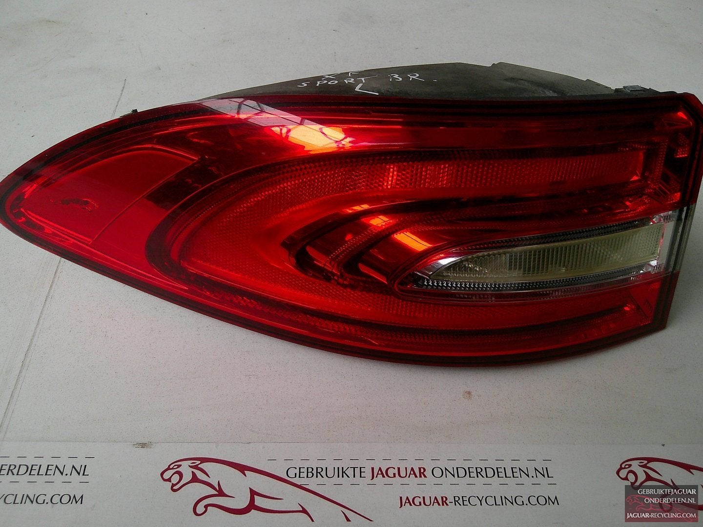 Achterlicht Jaguar XF sportbrake links 2012-2015 C2Z30817, Gebruikt, -, -, Ophalen of Verzenden