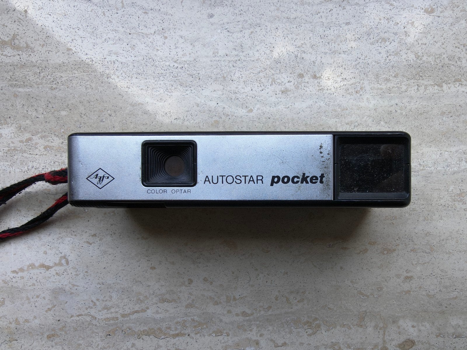 Agfa Autostar Pocket camera met Sylvania Magicubes X, Ophalen of Verzenden, Gebruikt, Compact, Overige Merken