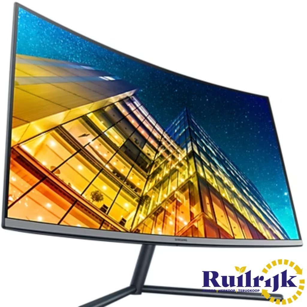 Samsung LU32R590CWUXEN 32 inch Curved 4K Va Monitor, Computers en Software, Monitoren, Samsung, Zo goed als nieuw, Support@Samsung.com