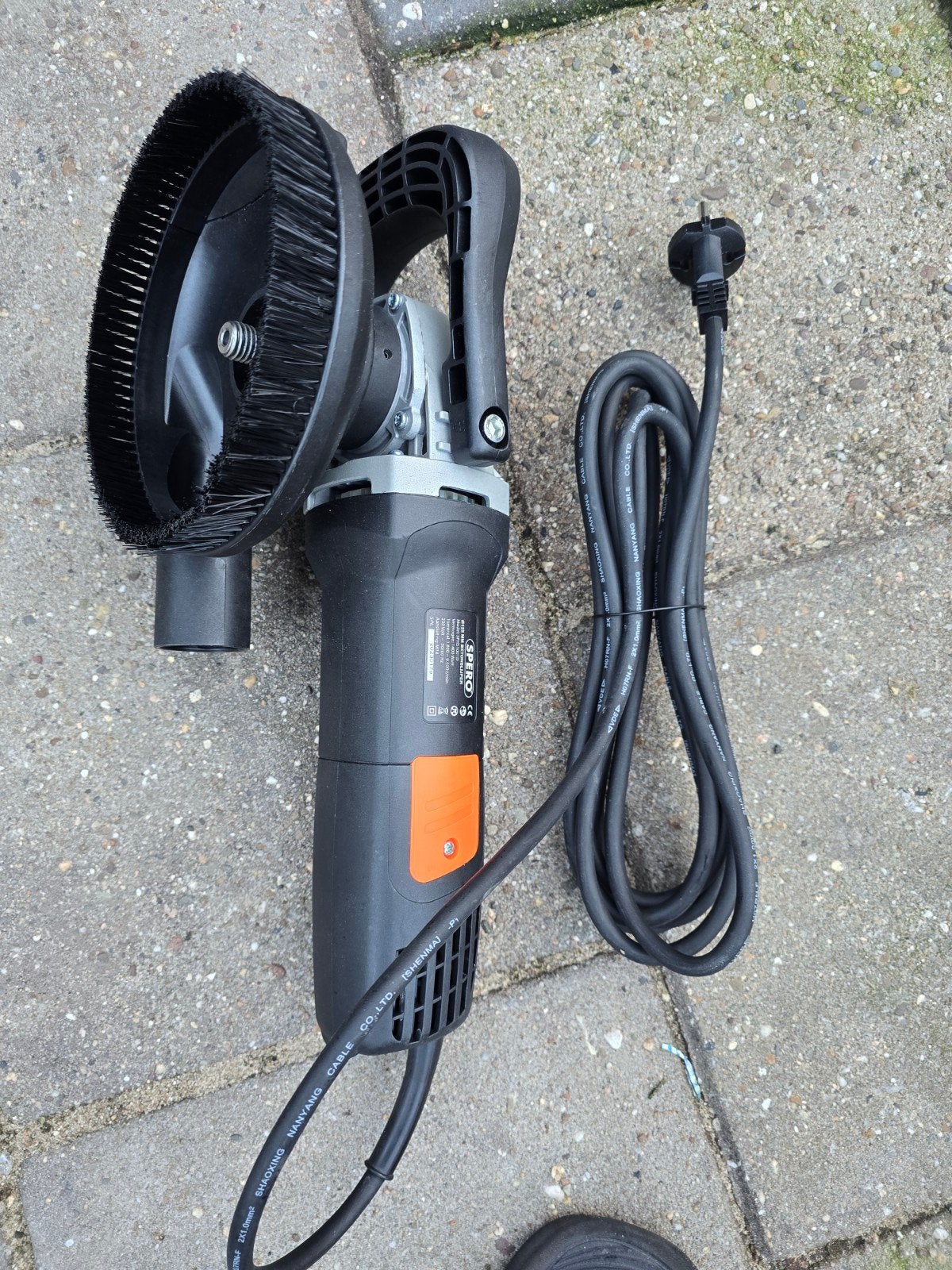 SPERO 125mm Betonslijper / Betonschuurmachine 1400W, Ophalen