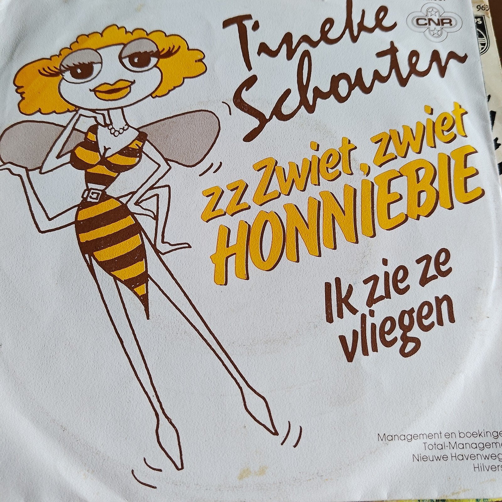 Tineke Schouten - Zz Zweet Zweet Honniebie / Ik Zie Ze Vlie, Gebruikt, 7 inch, Ophalen of Verzenden, EP