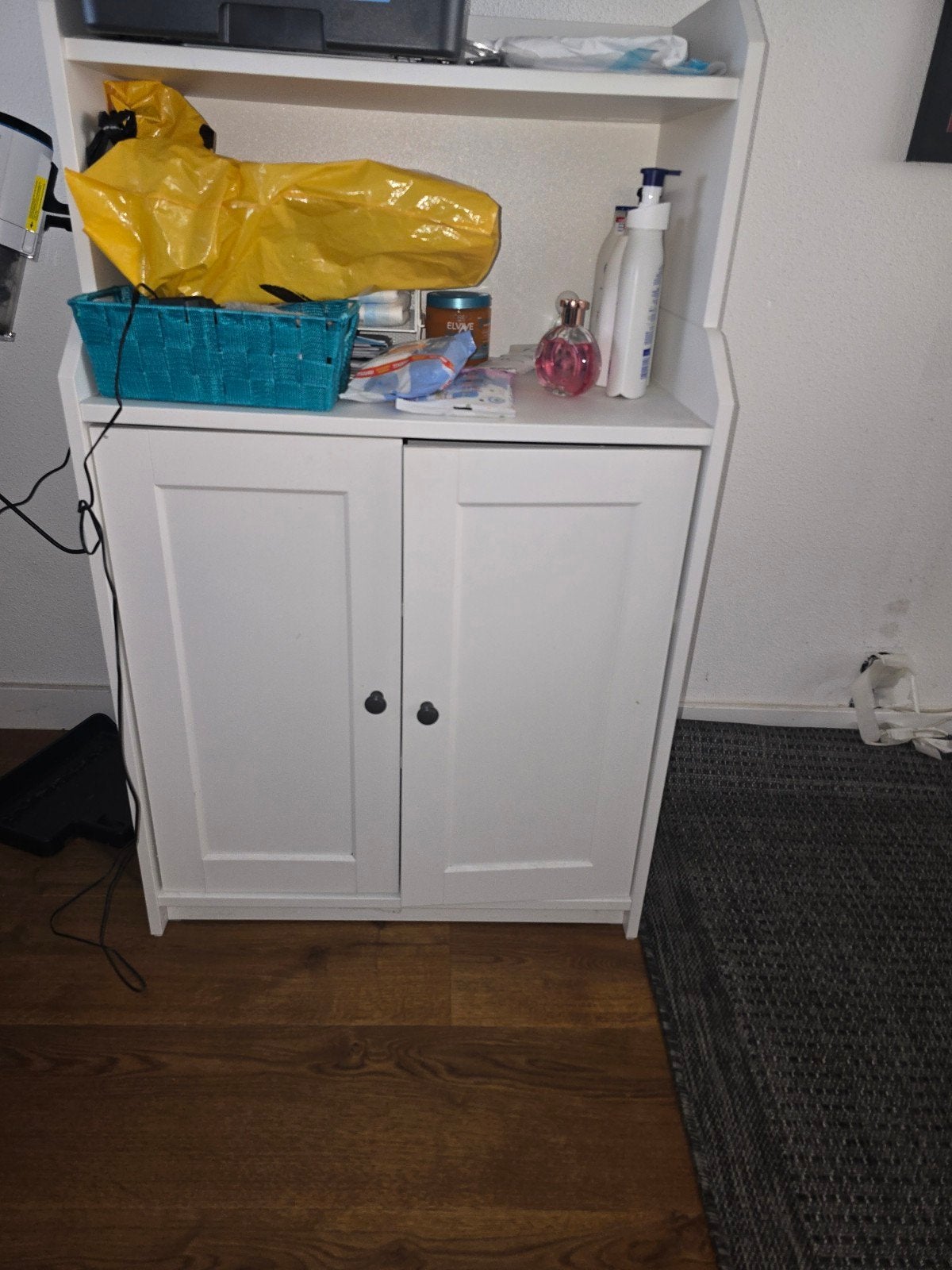 IKEA Kastje met Planken en Deurtjes - Wit, Ophalen, Gebruikt