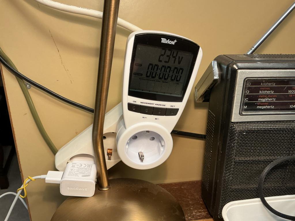 Stroom kosten meter, Ophalen of Verzenden, Zo goed als nieuw