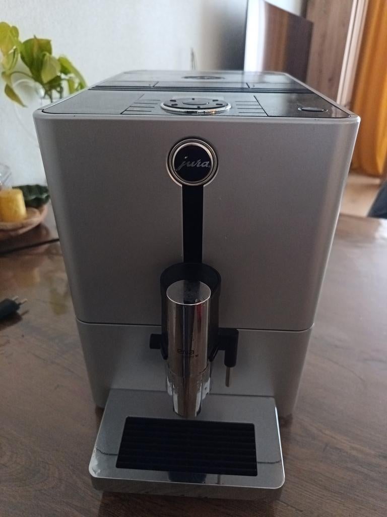 Jura ENA Micro 90 Koffiemachine - Zilver, Ophalen, Gebruikt, Koffiemachine, Koffiebonen
