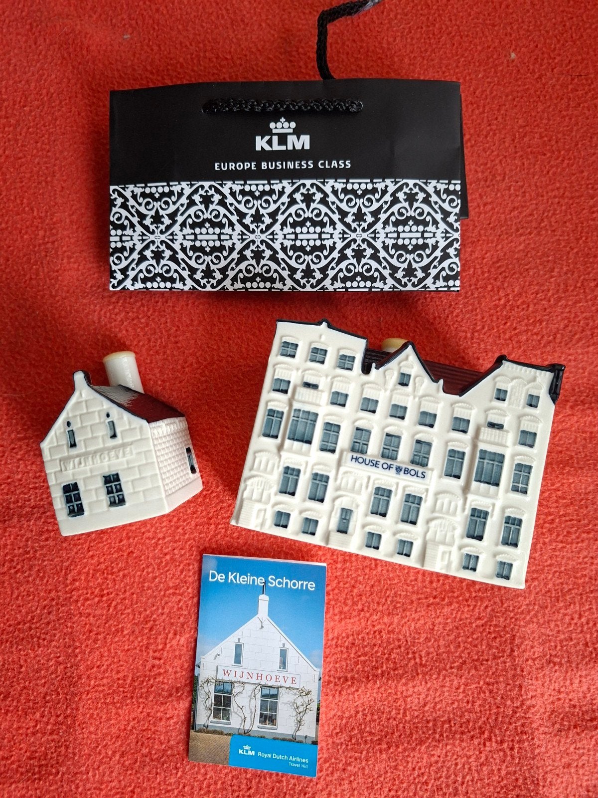 KLM huisjes   107 met house of BOLS, Ophalen of Verzenden, Nieuw, 81 t/m 91, Gevuld