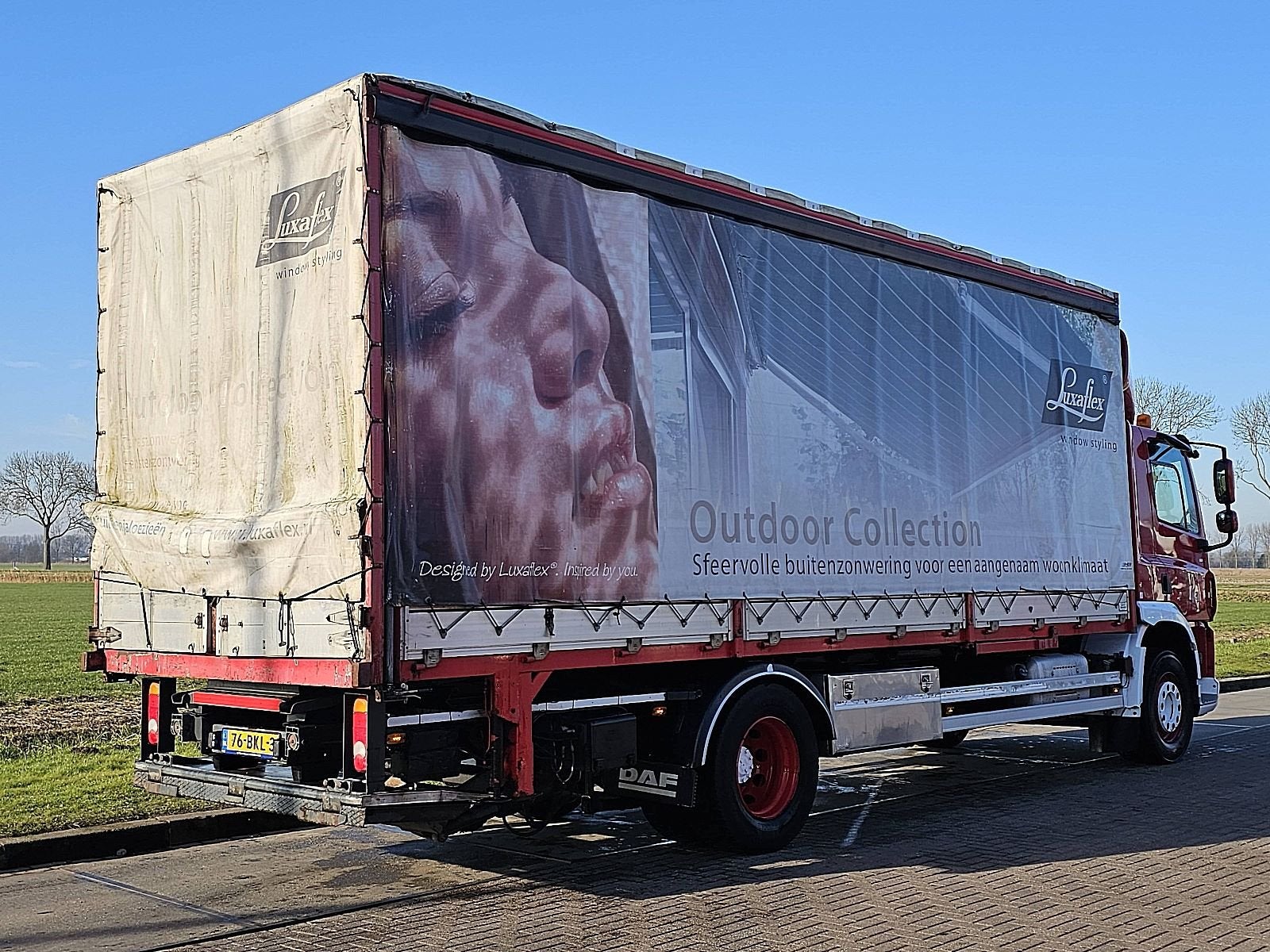 DAF CF 260 bdf+box lift airco, Automaat, Overige kleuren, Origineel Nederlands, Bedrijf