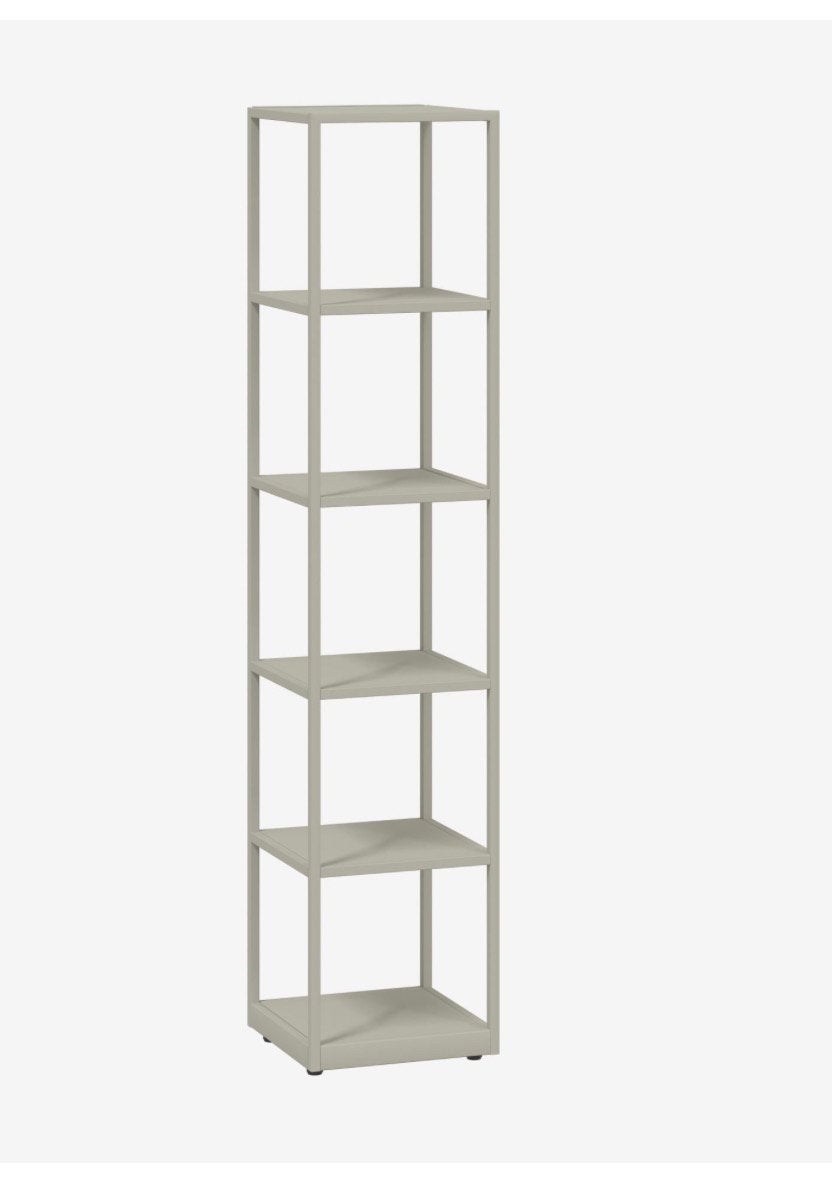 Bisley Outline stalen kast, rek, boekenkast, stellingkast, Ophalen, Minder dan 50 cm, Zo goed als nieuw, Minder dan 25 cm